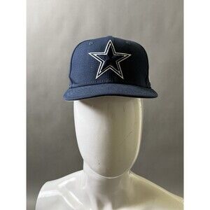 Dallas Cowboys Dal NFL Authentic New Era 59FIFTY Fitted Cap Size 6 7/8